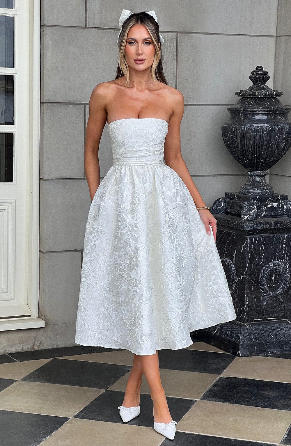 Rosalie Élan Midi Dress - Jovera Joyce
