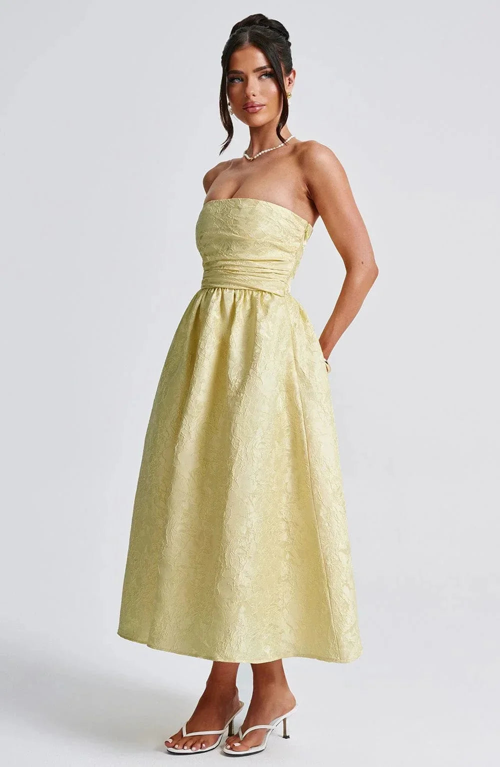 Rosalie Élan Midi Dress - Jovera Joyce